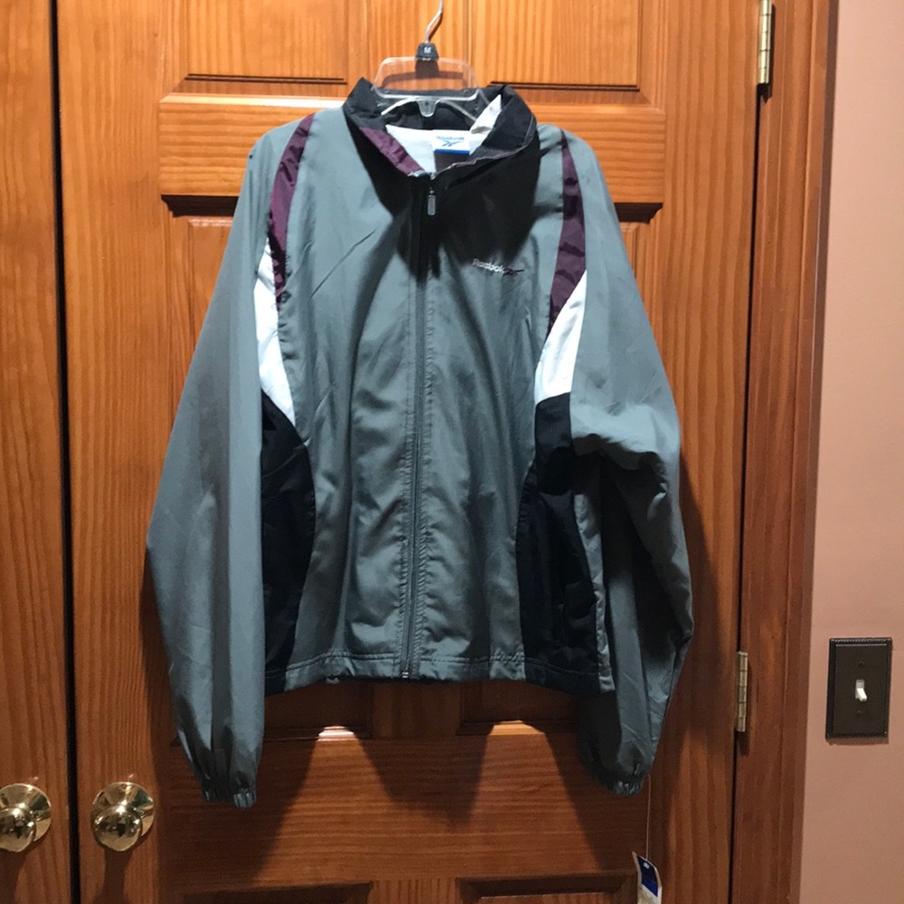 Reebok running suit.